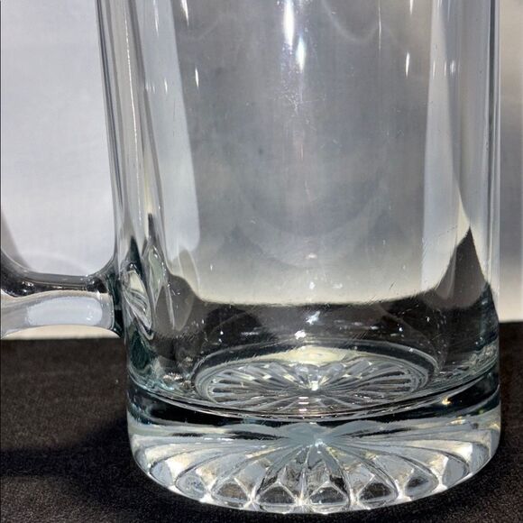 Large Clear Glass Beer Mug - Picture 3 of 8